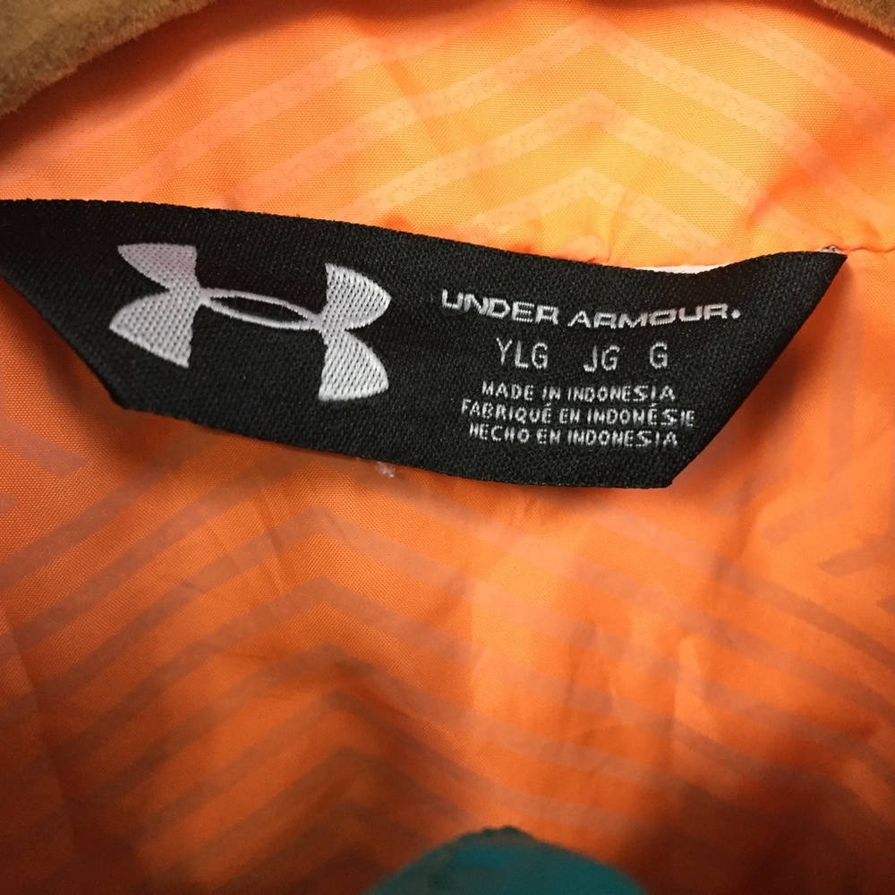 Under Armour Storm 1 Blue Quilted Jacket Youth Lg/ Women Sm - Picture 5 of 16